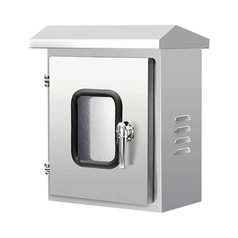 Regendichte buitenbox van roestvrij staal